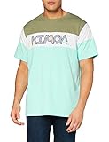 Planchado a temperatura media KIMOA Island Camiseta, Unisex, Azul Pastel, S