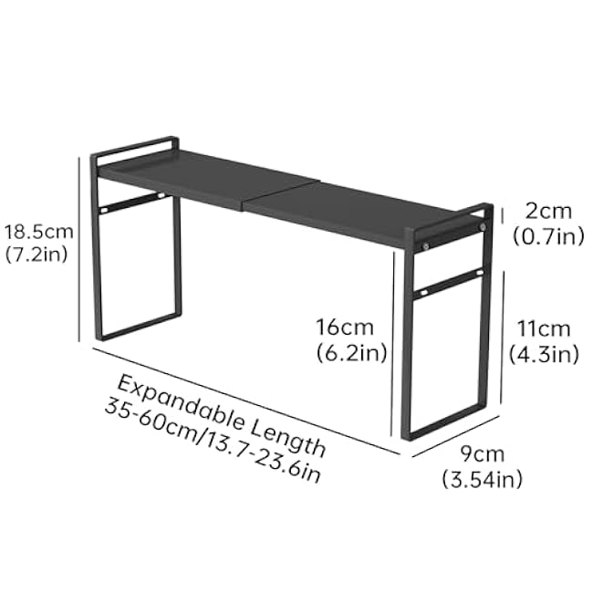 1pcs Small Narrow Tall Shelf for Windowsill Kitchen Organizer Window Sill Plant Shelf Stackable Shelves Bathroom Sill Thin Shelves for Narrow Spaces Counter Top Racks