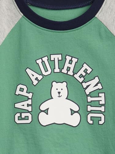 Image of Gap Baby Boys' Short Sleeve Raglan Logo Tee