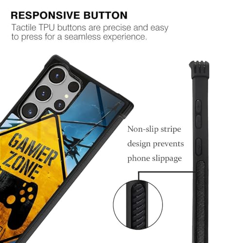 Coque Samsung S26 Ultra Gamer Zone protégeant des chutes et glissements