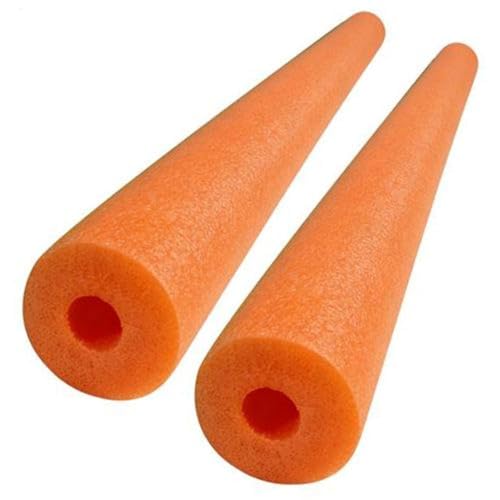 Floating Pool Noodles Foam Tube 2 Pack Swim Pool Noodles - 47in Soft Large Thick Hollow Floating Pools Noodle Floats - Multi-Purpose, Pools Toy, Floatings Training Device, Exercise Aid, Craft Projects