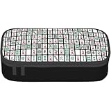 ペンケース 麻雀 マージャン 役満 お正月 新春 麻雀牌 大容量 学生用 かわいい シンプル 通学 E27RT