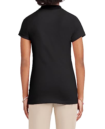 IZOD Junior's Uniform Short Sleeve Interlock Polo2