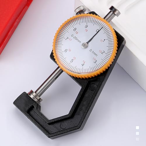 Calibrador de grosor 0-20mm precisión 0.1mm para técnicos miniatura 7