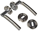 Alpertec 88022200 Edelstahl Südpol II-R für Zimmertüren Drückergarnitur Türdrücker Türbeschläge Neu