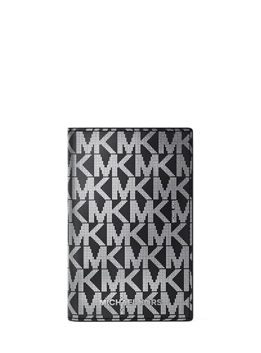 Michael Kors Capa masculina dobrável Hudson, folha preta, tamanho único