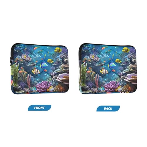 Funda para portátil 13-14 pulgadas con diseño colorido impermeable miniatura 2
