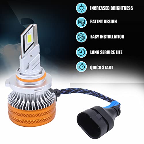 AllExtreme K11-9005 LED Headlight Conversion Kit 80W LED Chips 13000LM Headlamp Bulbs 6000k Bright Fog Light Ideal for Car (Set -2)