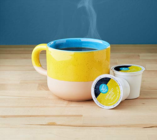 Image of Amazon Brand - Happy Belly Light Roast Coffee Pods, Compatible with Keurig 2.0 K-Cup Brewers, 100 Count