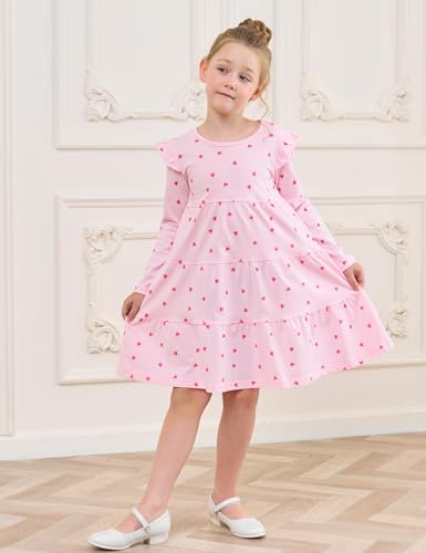 image for Bumeex Baby Toddler Girl's Dresses Fall Spring Winter Long Sleeve Cute