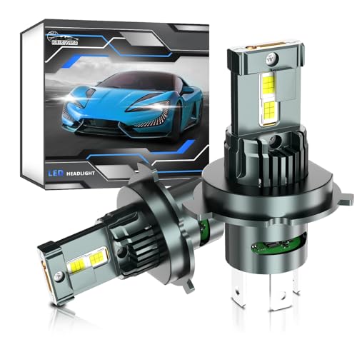 Bombilla LED H4 para faros de coche de 110W y 20000 lúmenes con chip ZES 6000K