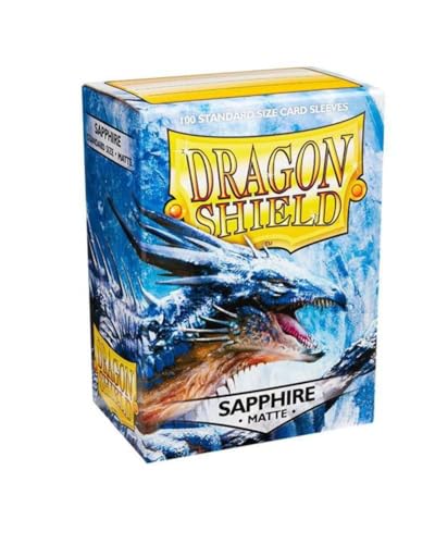 Image of Dragon Shield Matte Gold Standard Size 100 ct Card Sleeves Individual Pack