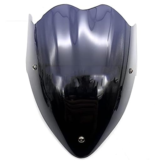 Spoiler Motorcykel Sports Touring Windshield Windscreen Visor Visare Deflector for SUZUKI GSX-S750 GSXS750 GSX-S 750 2017-2021 (Color : Smoke)