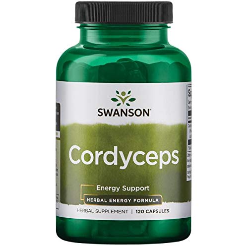Swanson Premium Cordyceps 600 mg - 120 Capsules Made in USA Swanson Premium Cordyceps 600 mg - 120 Capsules Made in USA