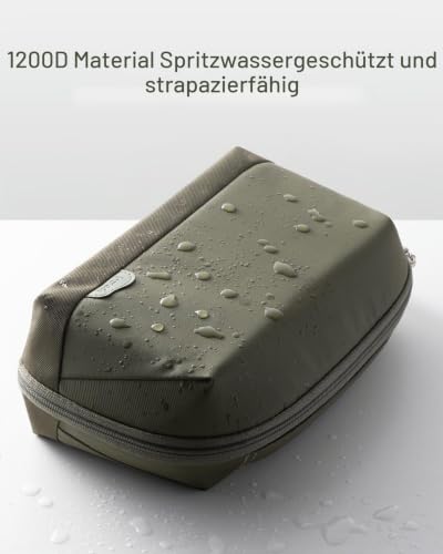 Inateck Elektronik Kabel Organizer, Spritzwassergeschützte Kabeltasche – Ansicht 6