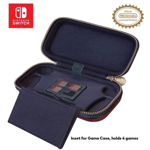 Estojo de transporte Zelda para Nintendo Switch Lite, licenciado pela Nintendo