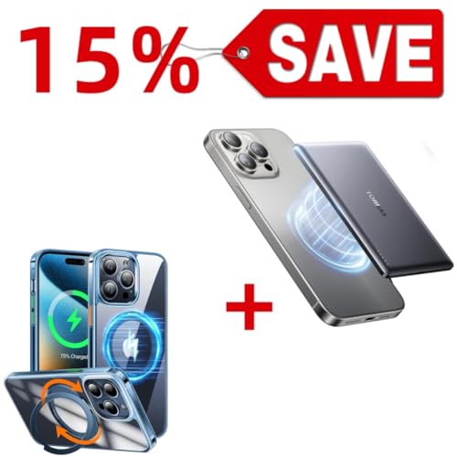 TORRAS 5,000mAh MiniMag Power Bank — Buy Together to Save 15%