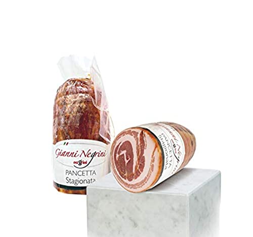 Pancetta stagionata - loncheado, 200 gramos aprox.