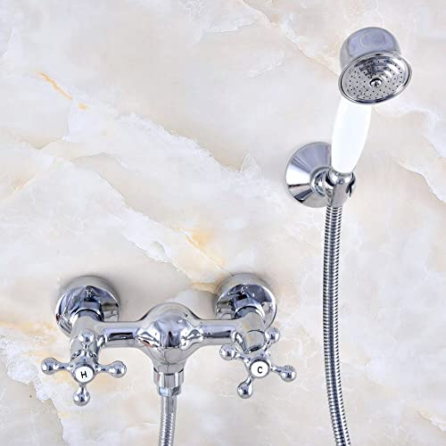 Robinet de douche mural en laiton pour remplacer un mitigeur usé