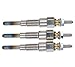 Mover Parts 3PCS Glow Plug for Kubota D722 D902 D905 D1005 D1105 V1505 V1305 Z482