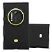 Cadorabo u2013 Mattes Hard Cover Slim Case Frosty fu00fcr > Nokia Lumia 1020 < - Cover Schutz-hu00fclle in FROSTY-SCHWARZ