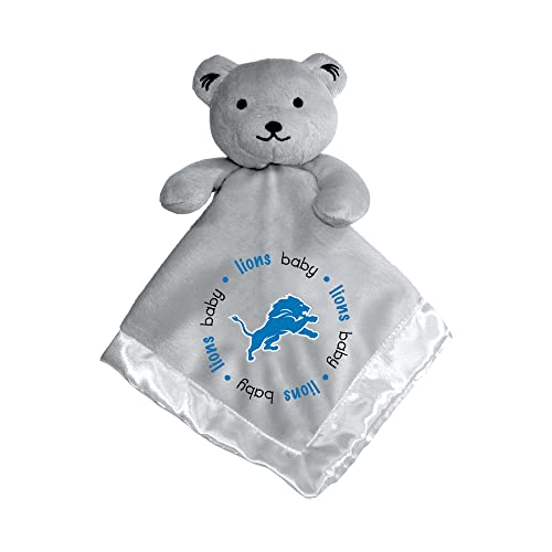 Baby Fanatic NFL Detroit Lions Security Bear Blanket, One Size, Gray