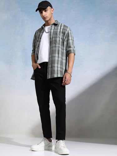 Image of Highlander Mens Slim Fit Denim Jeans for Man | Cropped Length Jeans Pant | Jeans for man| Stylish Casual Wear for Everyday Comfort
