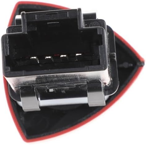 93856337 Hazard Warning Switch Red Button Compatible with Opel Vivaro Compatible with Peugeot Compatible with Renault Laguna
