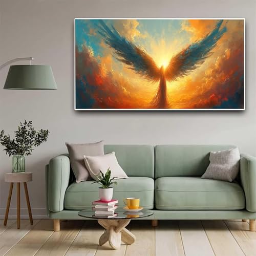 Peinture Diamant Aile pour Enfant et Adulte | Créez votre Décoration Murale Salon en Strass DIY