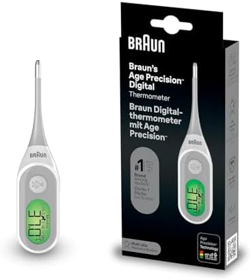 Braun Age Precision Termómetro digital, Varilla digital...