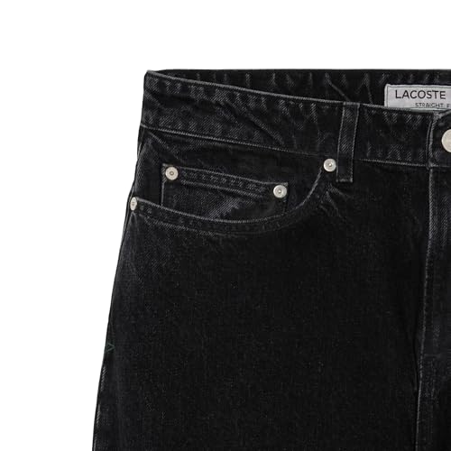 Lacoste Men's Five Pocket Straight Cut Indigo Jeans2