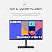 Samsung 27-Inch S43GC Series Business Essential Computer Monitor, IPS Panel, Height Adjustable Stand, Triple Input, New DisplayPort, 100Hz, AMD FreeSync, Advanced Eye Care LS27C432GANXZA, 2024