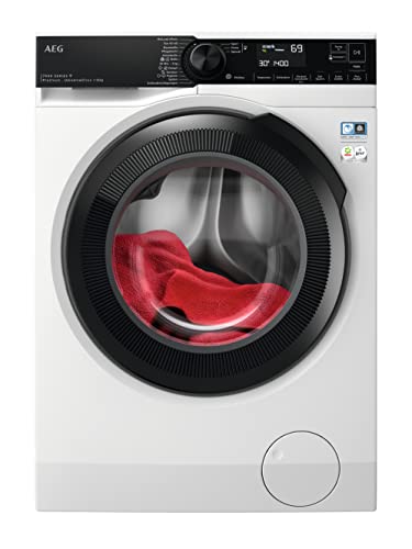 AEG LR7E75400 / WiFi / UniversalDose Schublade / ProSteam - Auffrischfunktion / 10.0 kg / Leise / Mengenautomatik / Nachlegefunktion / Kindersicherung / Wasserstopp / 1400 U/min