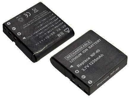 3.70V,1230mAh,Li-ion,Hi-quality Replacement Digital Camera Battery for CASIO Exilim EX-FC100, Exilim EX-FC150, Exilim EX-FC150BK, Exilim EX-Z30, Exilim EX-Z40, Exilim EX-Z400, Exilim Pro EX-P505, Exilim Pro EX-P600, Exilim Pro EX-P700, CASIO EX-Z, Exilim Zoom EX-Z Series, Compatible Part Numbers: NP-40, NP-40DBA, NP-40DCA