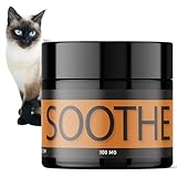 Hemp Dog Health - Soothe Salve for Cats - Natural Hemp Oil Balm for Cat Itchy Skin Relief & Comfort - New & Improved Formula with Manuka Honey, Coconut Oil & Herbal Extracts - 1 oz
