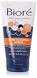 Biore Acne Clearing Scrub (1% Salicylic  Acid), 4.5 Ounce