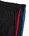 Pro Athlete Boys Sweatsuit Set - 4 Piece Short Sleeve Crewneck Athletic Graphic Tees and Tricot Jogger Sweatpants for Boys, Size 14-16, Red/Royal Beast