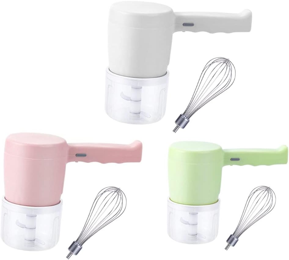 in Electric Wireless Whisk Hand Blender Mixer USB Rechargeable