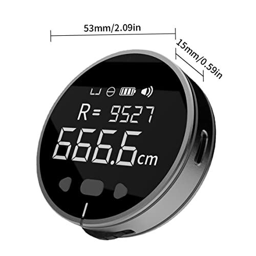 Cinta Métrica Digital Recargable con Pantalla LCD miniatura 6