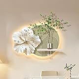 Horloge murale inspirée des pétales : cette pièce dispose d'une horloge en forme de pétale au design unique avec un mécanisme de mouvement silencieux, assurant un chronométrage précis sans aucun bruit perturbateur. Il sert à la fois d'ajout fonctionnel et élégant à votre intérieur.