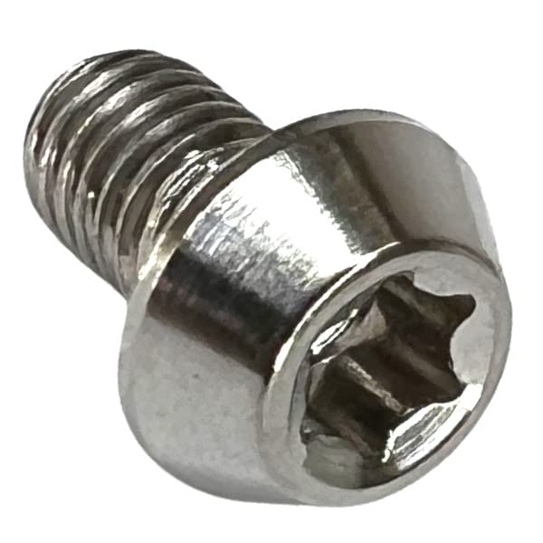 Carbon Ti - Vite In Ergal A Testa Svasata Piatta Torx M5 X 14 0.8g - Foto 4