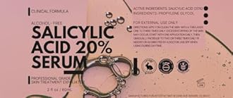 20% Salicylic Acid Serum Solution 2 fl oz. Two Ingredient Formula
