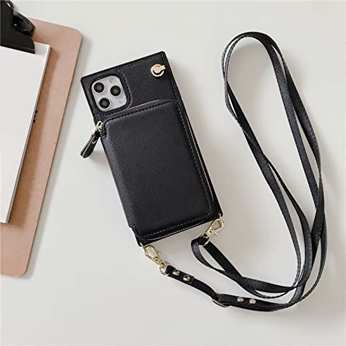 Étui de luxe en cuir pour iPhone 13 Pro avec porte-cartes élégant
