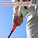 Sotiff 2 Pcs Golf Swing Trainer Golf Grip Training Aid Improving Hand Positioning Removable Swing Grip Attachment for Beginner Clubs