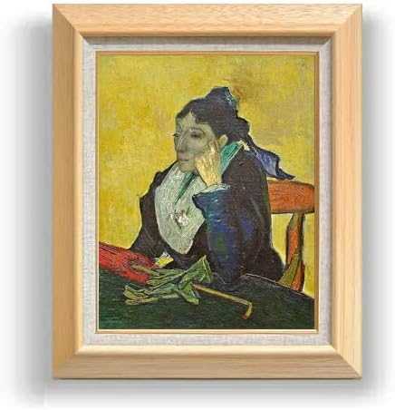 アルルの女 (ジヌー夫人) F6 油絵直筆仕上げ 556×465mm 額縁 【その他