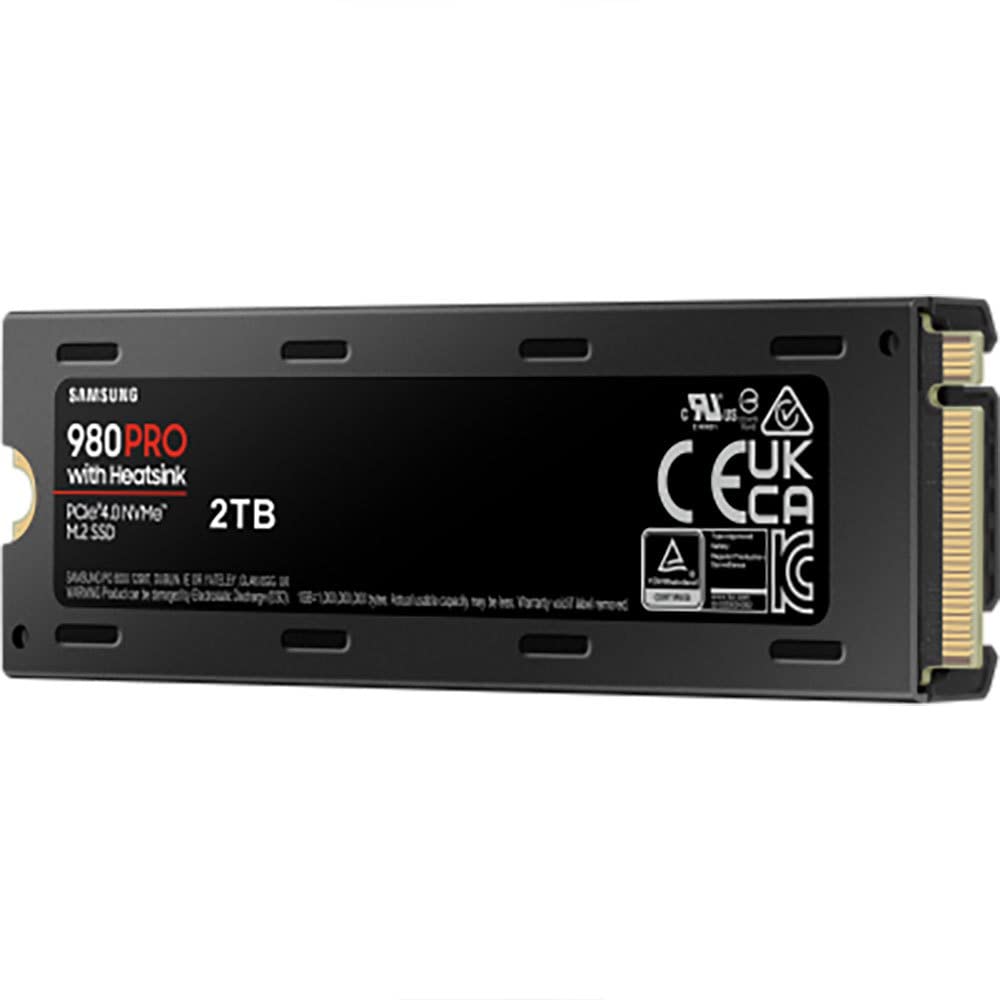 ■Samsung 980 PRO 2TB With Heatsink 未開封 Samsung 980 PRO SSD with Heatsink 2TB PCIe Gen 4 NVMe M.2 Internal
