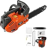 Tronçonneuse à essence 2 temps 1,22 CV 25,4 cc – 9000 tr/min Diamètre de coupe 30 cm avec ...