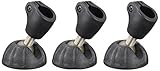 Manfrotto Saugnapf-/Spikefüsse - 3er-Set