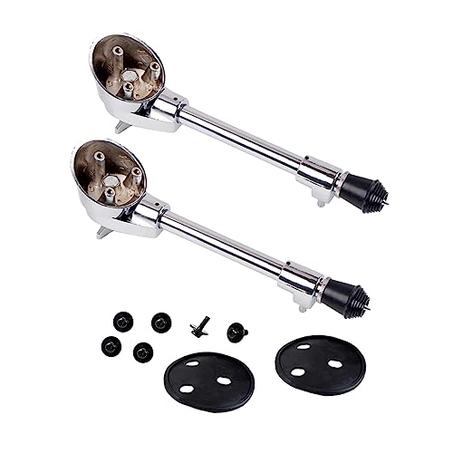 TOPPERFUN 1 Set Drum Stand Drum Spur Support Rack Drum Legs Parts Bass Drum Legs Bass Drum Spurs Lightweight Bass Drum Support Stainless Drum Leg Bass Drum Parts Mount Stainless Steel Silver