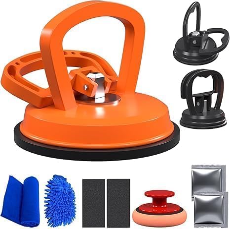 3PCS Dent Puller – Multi-Use Cup Dent Remover for Vehicle Repair, Glass, Screens, Tile & Object Lifting